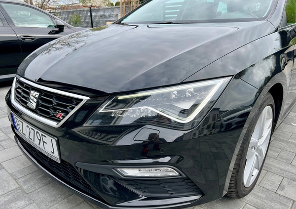 Seat Leon cena 59900 przebieg: 174000, rok produkcji 2017 z Szamotuły małe 497